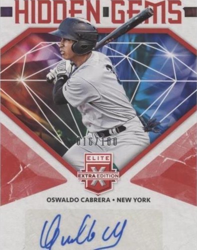 2019 Panini Elite Extra Edition - Oswaldo Cabrera #HG-OC