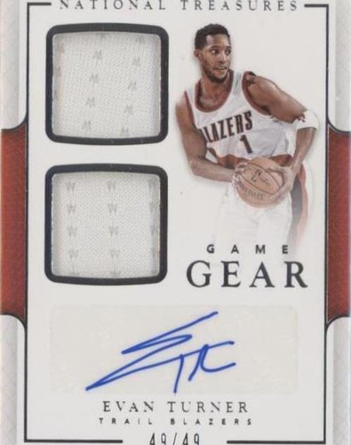 2016-17 Panini National Treasures - Evan Turner #10