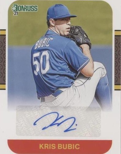 2021 Panini Donruss - Kris Bubic #87S-KB