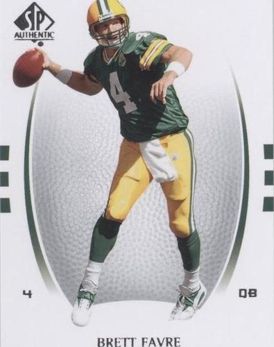 2007 SP Authentic Brett Favre #10