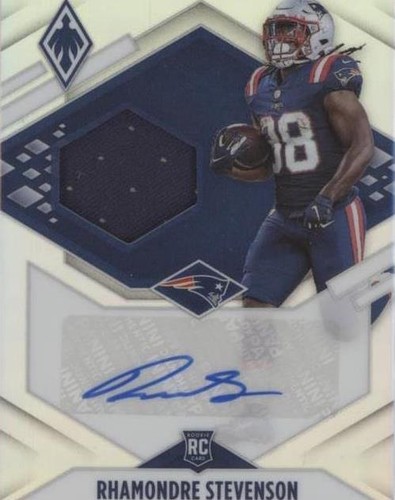 2021 Panini Phoenix Rhamondre Stevenson #RJA-RST