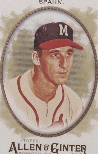 2017 Topps Allen & Ginter - Warren Spahn #347