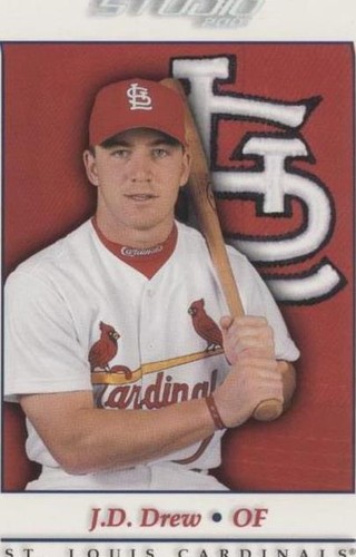2001 Donruss Studio - J.D. Drew #24