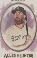 2017 Topps Allen & Ginter - Charlie Blackmon #234