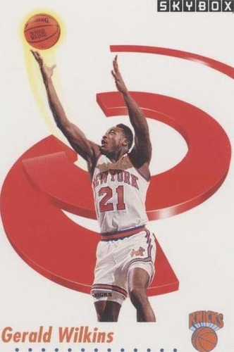 1991-92 Skybox - Gerald Wilkins #198