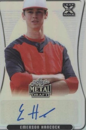 2020 Leaf Metal Draft - Emerson Hancock #BA-EH2