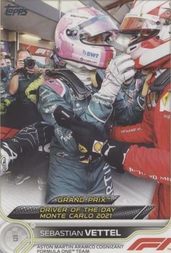 2022 Topps Formula 1 - Sebastian Vettel #177
