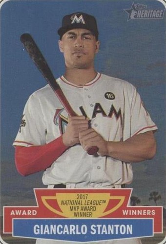 2018 Topps Heritage High Number - Giancarlo Stanton #AW-2