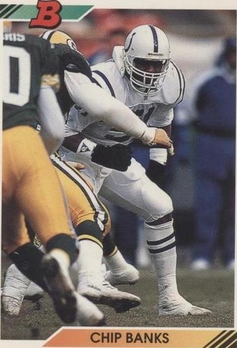 1992 Bowman Chip Banks #148