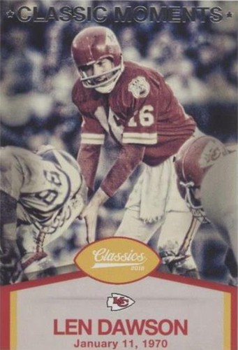 2016 Panini Classics Len Dawson #4