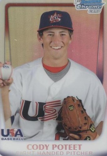 2011 Bowman Chrome - Cody Poteet #18U-18