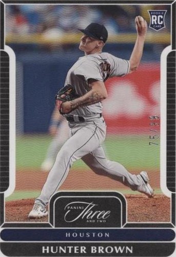 2023 Panini Three and Two - Hunter Brown #42