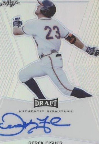 2014 Leaf Metal Draft - Derek Fisher #BA-DFI
