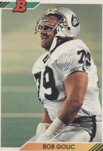 1992 Bowman Bob Golic #257