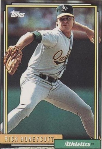 1992 Topps - Rick Honeycutt #202