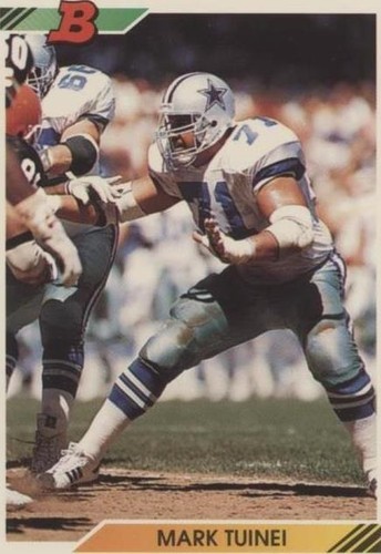 1992 Bowman Mark Tuinei #285