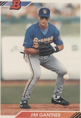 1992 Bowman - Jim Gantner #301