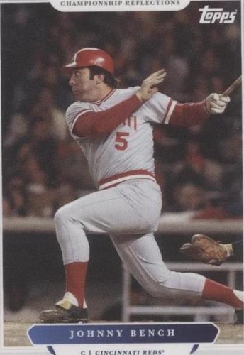 2020 Topps X Derek Jeter - Johnny Bench #6