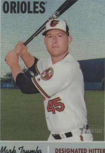 2019 Topps Heritage - Mark Trumbo #THC-213