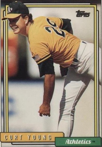 1992 Topps - Curt Young #704
