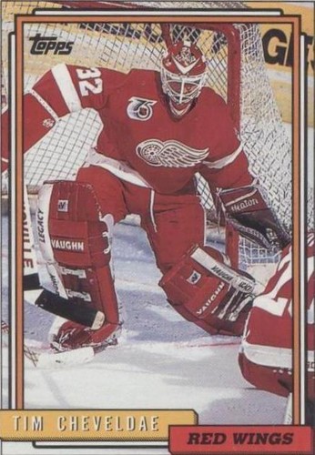 1992-93 Topps - Tim Cheveldae #310
