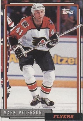 1992-93 Topps - Mark Pederson #327