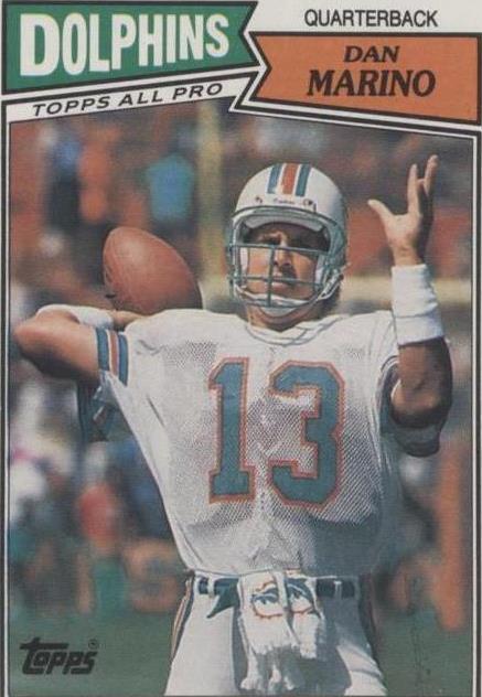 1987 年 Topps Dan Marino #233