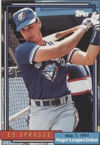 1991-92 Topps Major League Debut 1991 - Ed Sprague #167