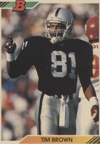 1992 Bowman Tim Brown #181