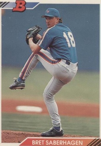1992 Bowman - Bret Saberhagen #586