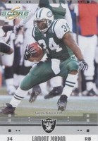 2005 Score LaMont Jordan #198