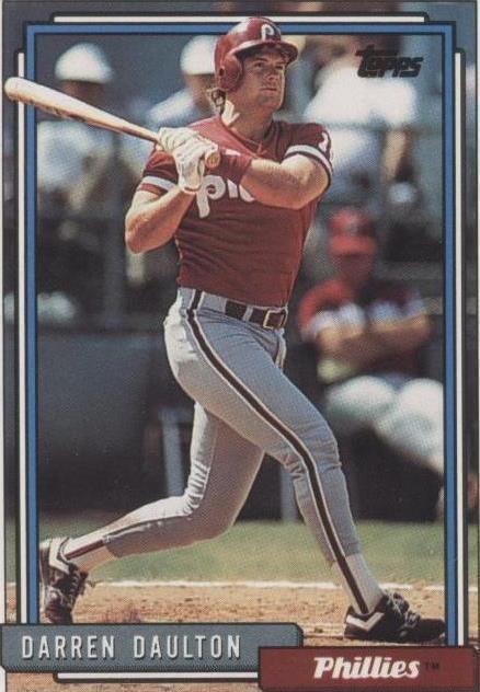 1992 Topps - Darren Daulton #244