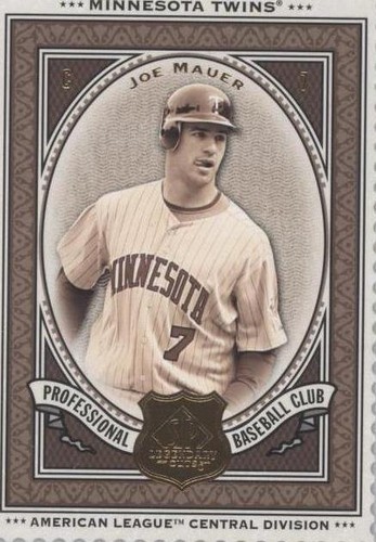 2009 SP Legendary Cuts - Joe Mauer #77