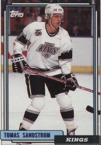 1992-93 Topps - Tomas Sandstrom #421
