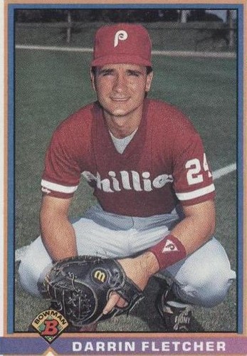 1991 Bowman - Darrin Fletcher #496