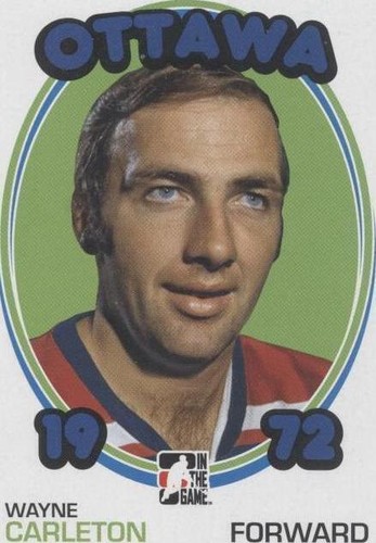 2009-10 In the Game 1972 The Year in Hockey - Wayne Carleton #129