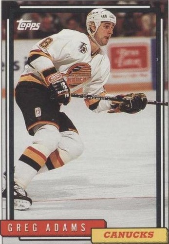 1992-93 Topps - Greg Adams #507
