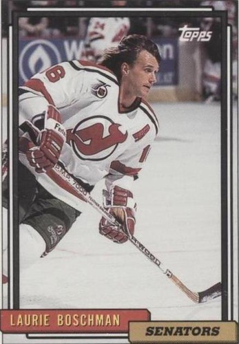 1992-93 Topps - Laurie Boschman #246