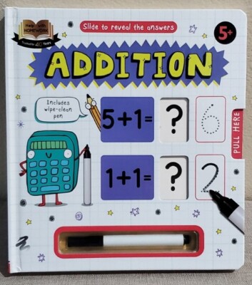 Help with Homework Ser.: Help with Homework Addition : Wipe-Clean Workbook by...