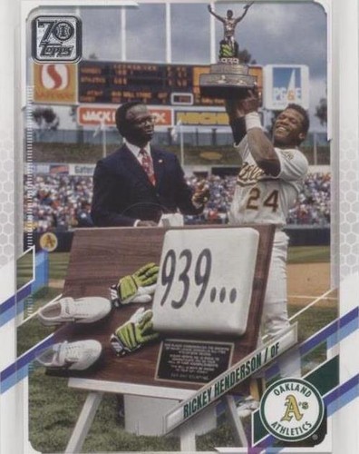 2021 Topps - Rickey Henderson #613