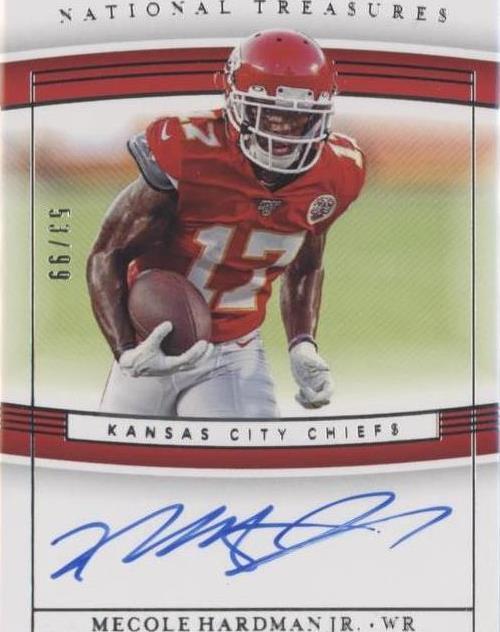2019 Panini National Treasures Mecole Hardman Jr. #RS-MH