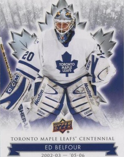 2017 Upper Deck Toronto Maple Leafs Centennial - Ed Belfour #13