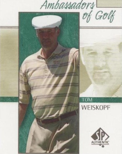 2001 SP Authentic - Tom Weiskopf #134