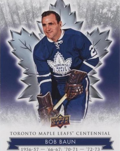 2017 Upper Deck Toronto Maple Leafs Centennial - Bob Baun #37