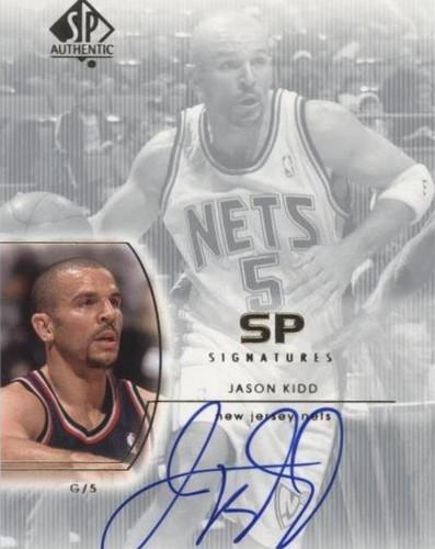 2002-03 SP Authentic - Jason Kidd #JK
