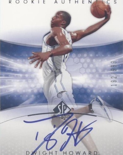 2004-05 SP Authentic - Dwight Howard #186