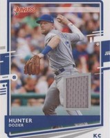 2020 Panini Donruss - Hunter Dozier #DM-HU