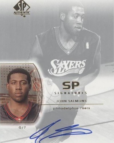 2002-03 SP Authentic - John Salmons #JS