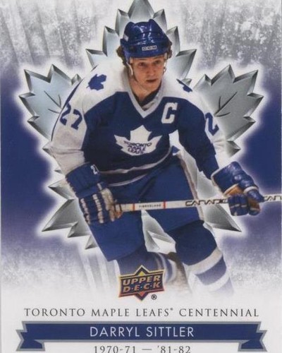 2017 Upper Deck Toronto Maple Leafs Centennial - Darryl Sittler #50