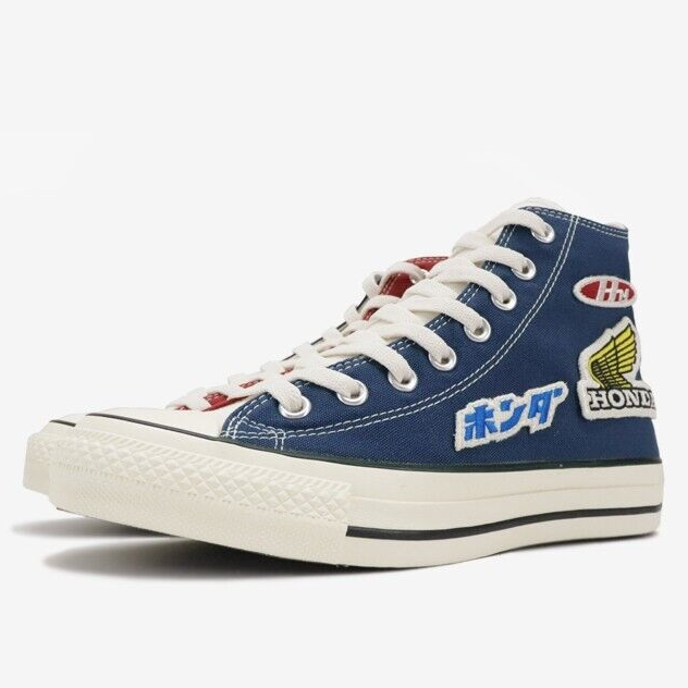 Pre-owned Converse Sneaker All Star (r) Honda Wp Hi Trico 7-12in Canvas Lace-up Japan